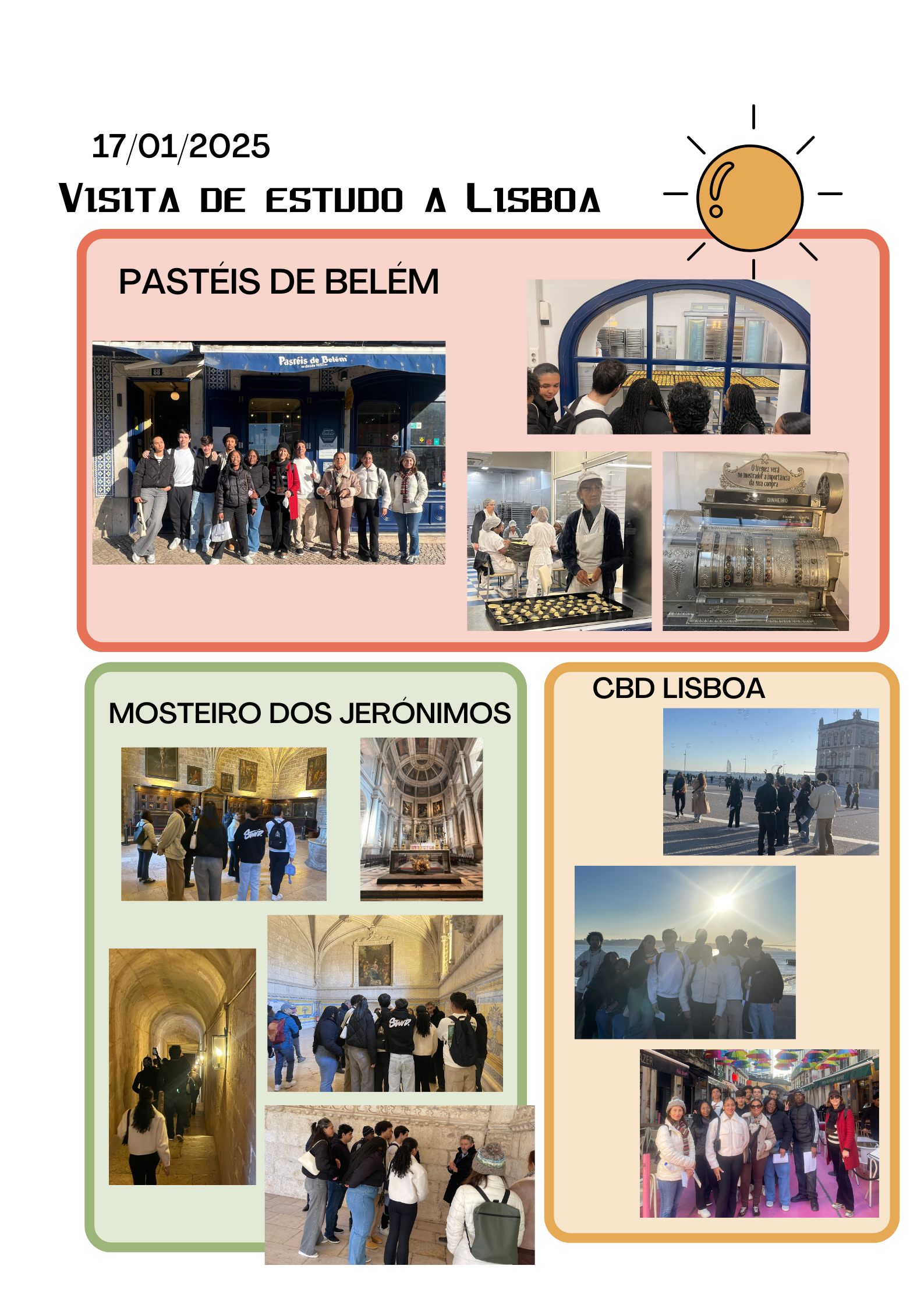Read more about the article Visita de Estudo a Lisboa