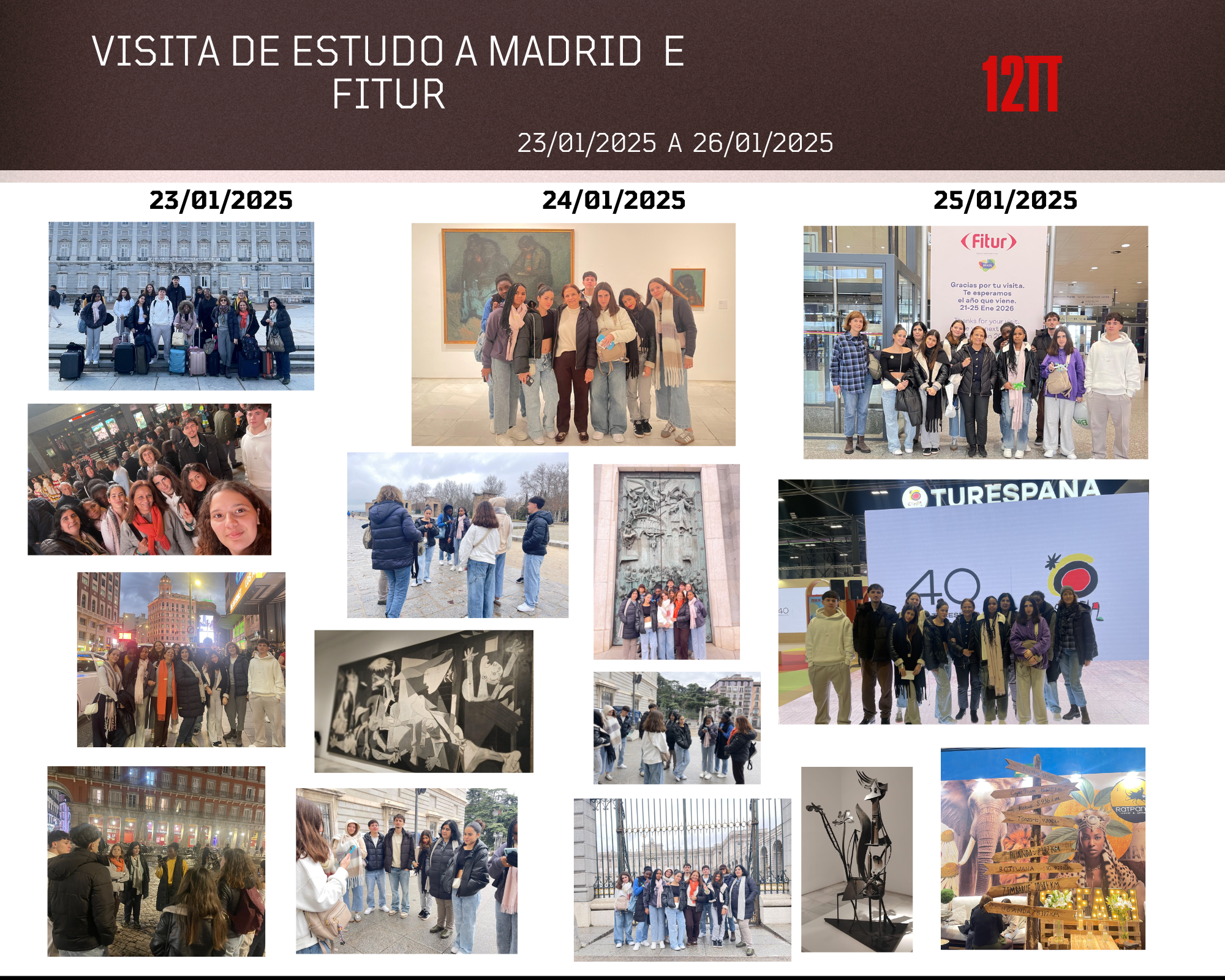 Read more about the article Visita de estudo a Madrid