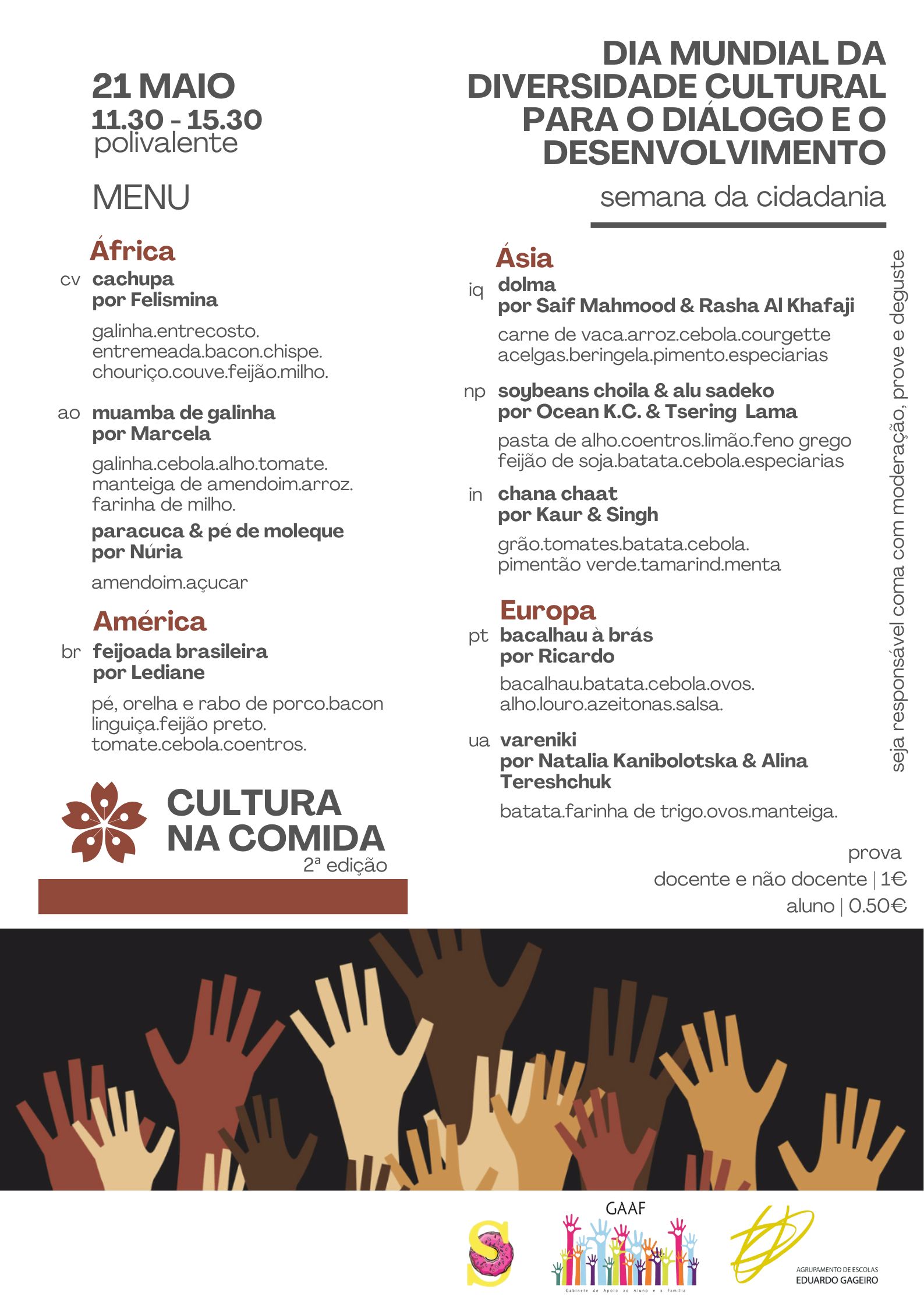 Read more about the article Dia Mundial da Diversidade Cultural para o diálogo e o desenvolvimento