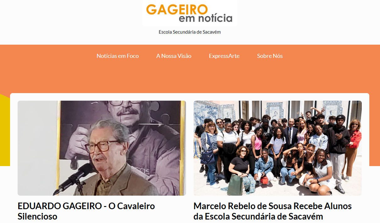 Read more about the article Gageiro em Notícia (Jornal Digital da ESS)